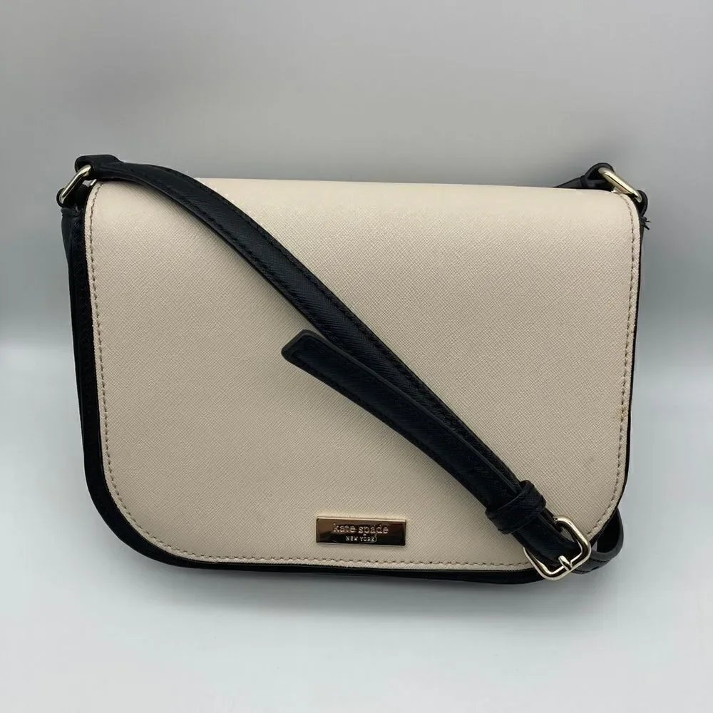 Kate Spade New York Black/Cream Crossbody